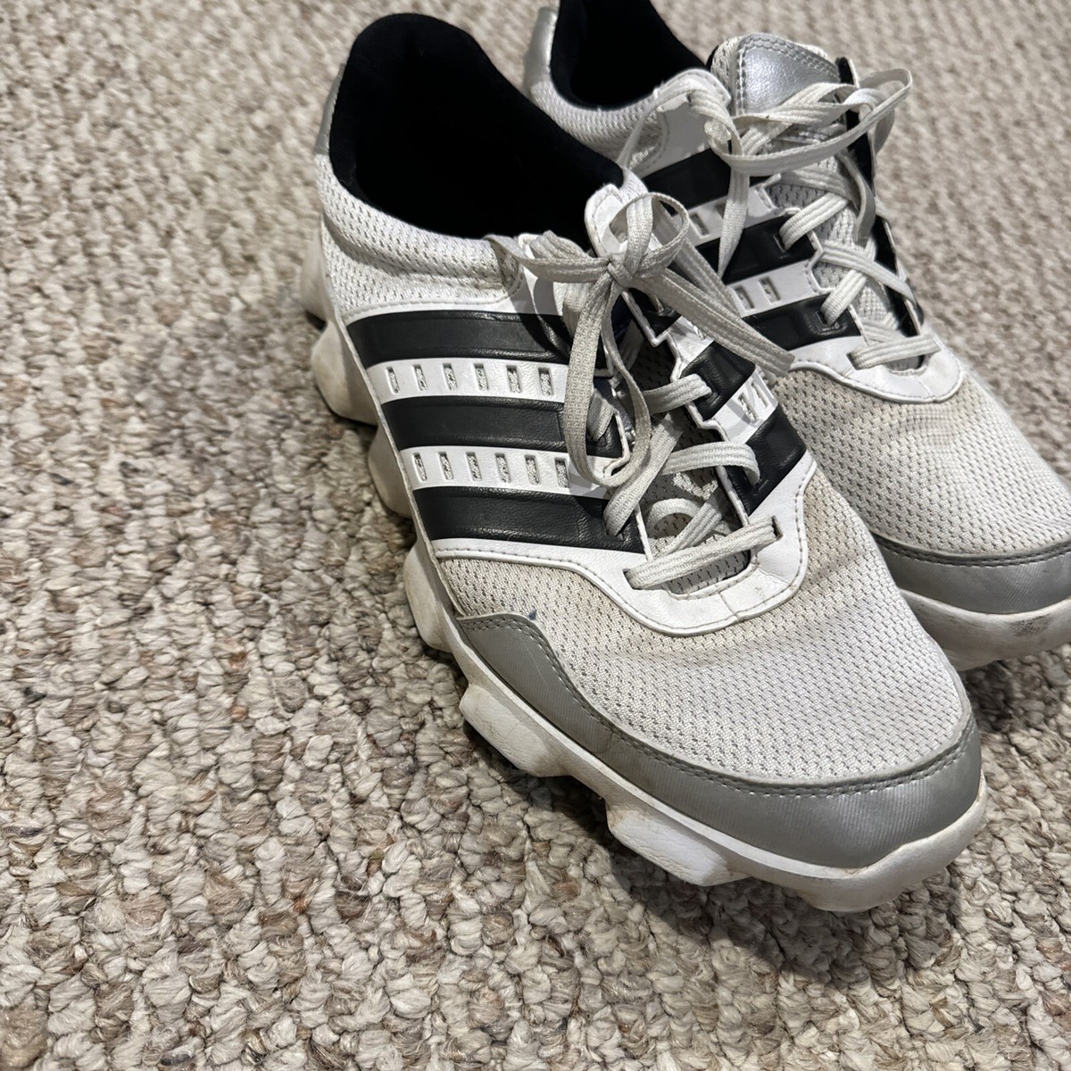 No Brand NFS Golf Shoes EVG 791003 Men Size 11 Gray athleisure clubhouse Adidas Mens Golf Shoes Z Traxion EVN-791003 Soft Spikes  main image 2