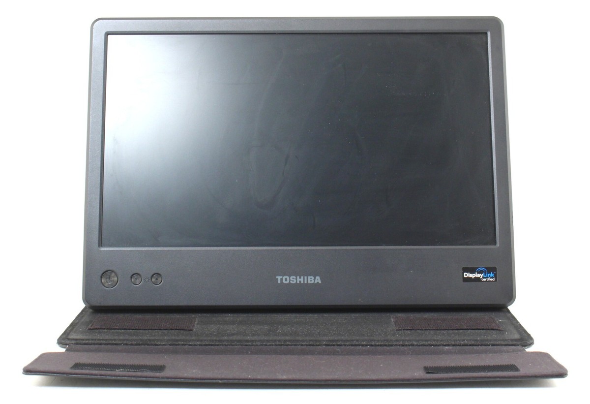 Toshiba PA3923U-2LC3 モバイルモニター USBで使える 中古美品
