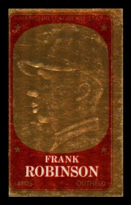 1965 Topps Embossed (Gold) #22 Frank Robinson Reds VG miscut | eBay