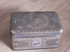 Alte Art Deco Blechdose von Eduscho Kaffeedose