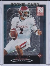 JALEN HURTS ROOKIE CARD 2020 Donruss Elite Sooner RC Football PHILADELPHIA EAGLE