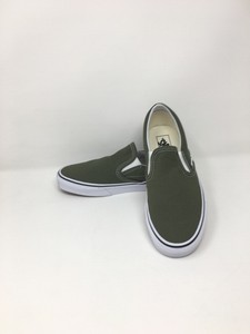winter moss vans slip ons