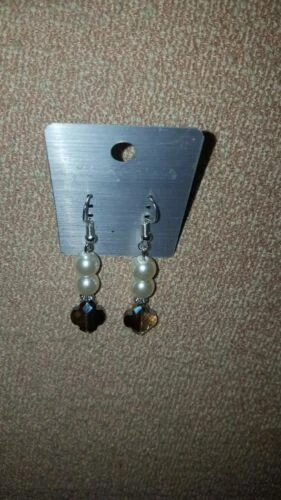 Handgefertigter Mode-Ohrschmuck Imitationsperle
