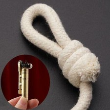 Metal Windproof Fire Rope Cotton Rope Kerosene Lighter FAST Survival Sale K4C3