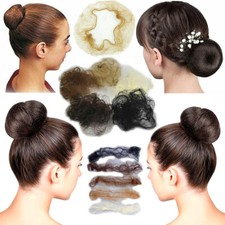 1-10pcs Fine Mesh Hair Net Bun Invisible Elastic Cap Hairnet Styling 50cm lot UK