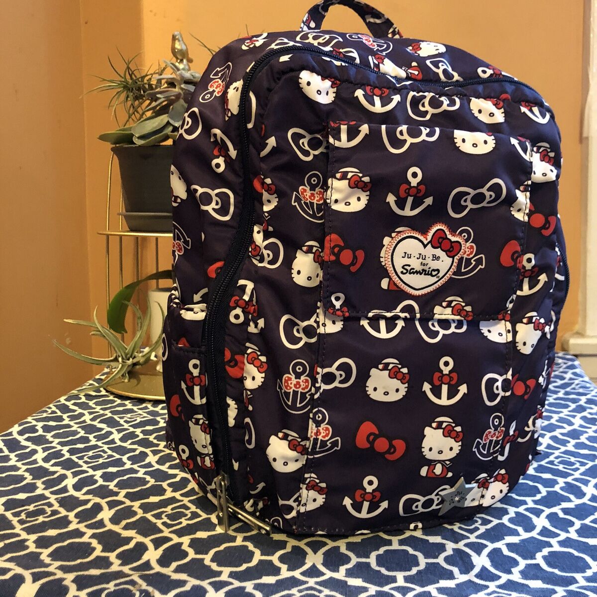 Jujube Ju Ju Be Hello Kitty Sailor Theme Mini Diaper Jujube Ju Ju Be Hello Kitty Sailor Theme Mini Diaper