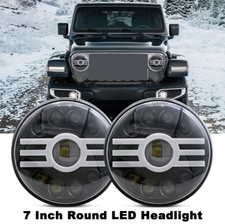 Newest 7 Round Led Headlight Hilo For Jeep Wrangler Jk Lj Tj For Chevy C10 C20 Newest 7 Round Led Headlight Hilo For Jeep Wrangler Jk Lj Tj For Chevy C10 C20