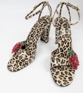 dolce and gabbana flower heels