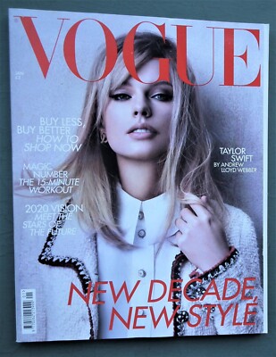 女性情報誌 Vogue UK January 2020 Taylor Swift s-l400.jpg