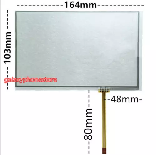 NEW For TP-07007-01 7" inch Touch Screen Digitizer Glass 103*164mm