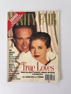 Vanity Fair Magazine September 1994 Annette Bening And Warren Beatty