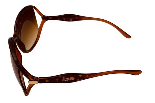 Kenneth Cole Reaction Womens Plastic Sunglass Tortoise Brown, KC1231 56F - Picture 11 of 15
