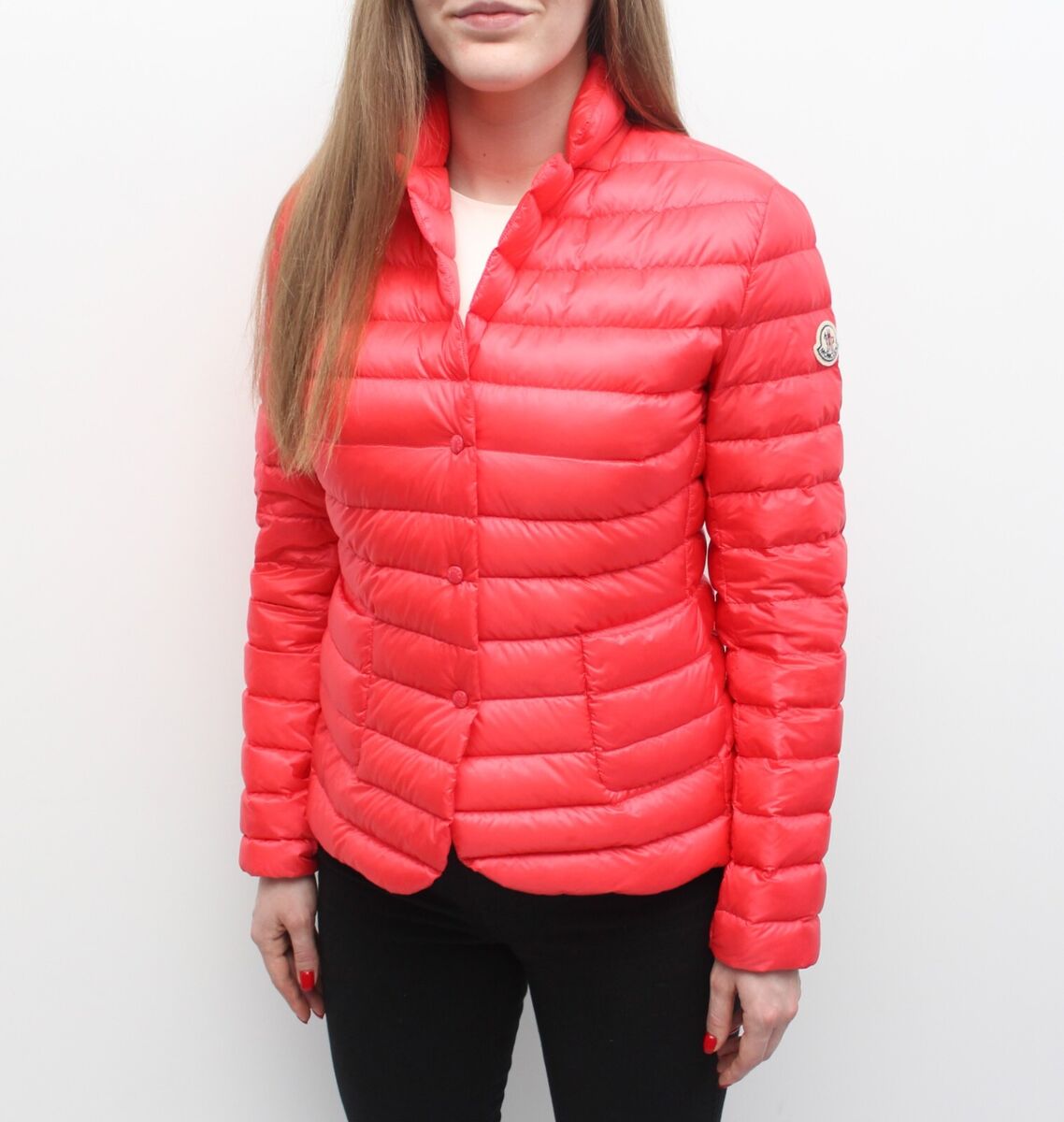 Women's MONCLER Leyla Quilted Down Puffer Jacket Lightweight Women's MONCLER Leyla Quilted Down Puffer Jacket Lightweight