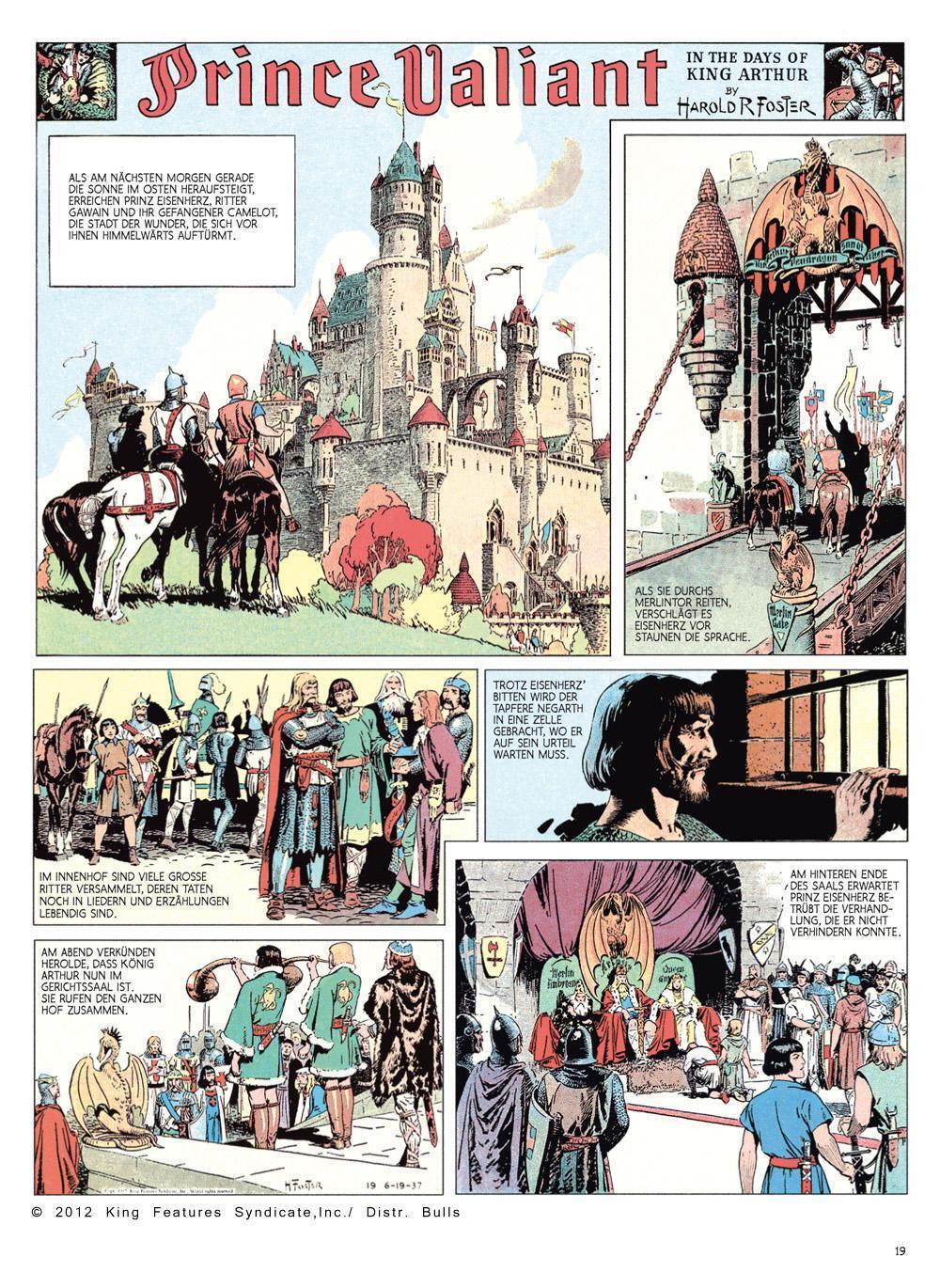 Thumbnail - Prinz Eisenherz. Hal Foster Gesamtausgabe - Band 1: Jahrgang 1937/1938