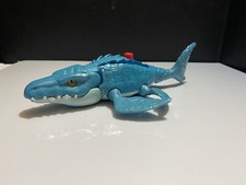 2018 Imaginext Jurassic World Mosasaurus Sea Dinosaur With Snapping Jaw Action