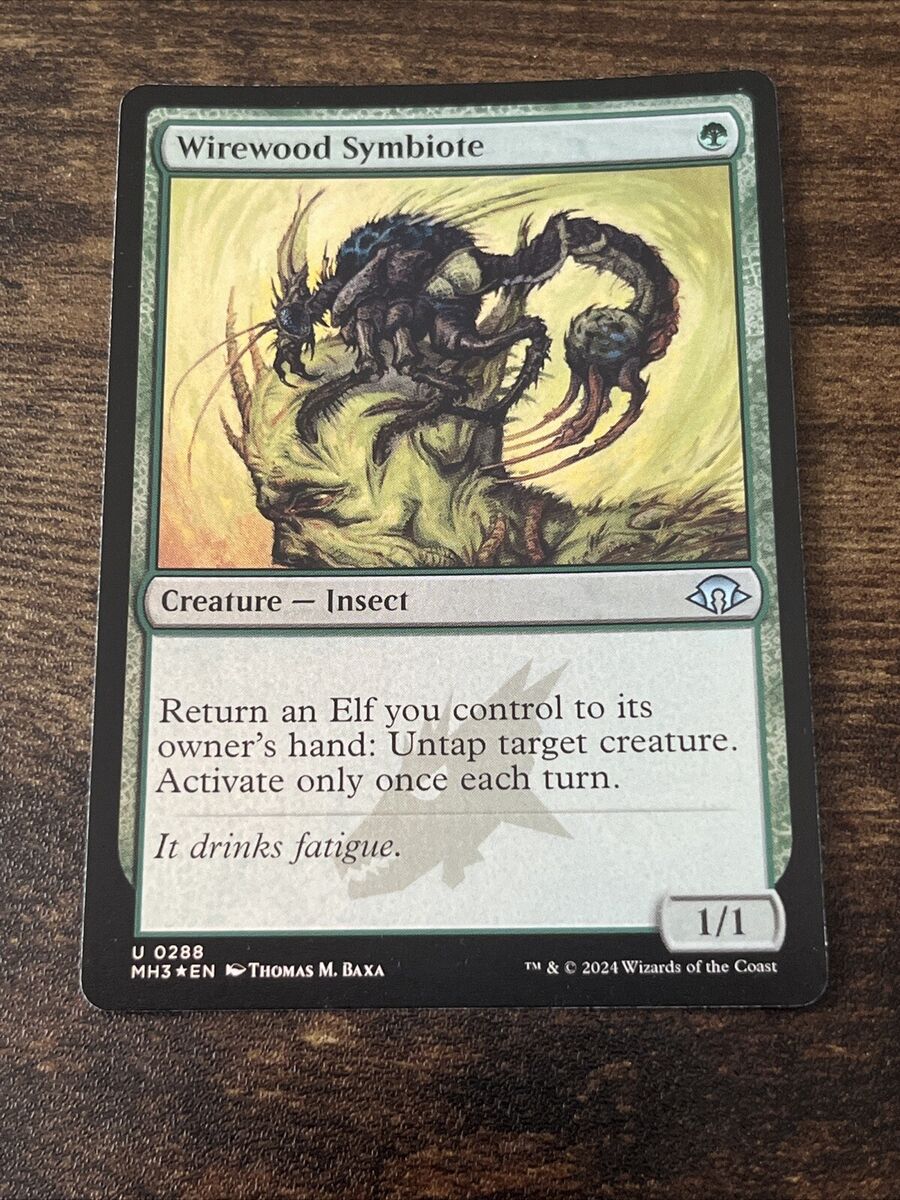 Wirewood Symbiote 0288 Foil Modern Horizons 3 MH3 MTG Magic The