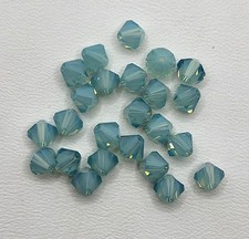 24pc Swarovski Crystal Pacific Opal Bicone Beads; 3mm, 4mm or 6mm