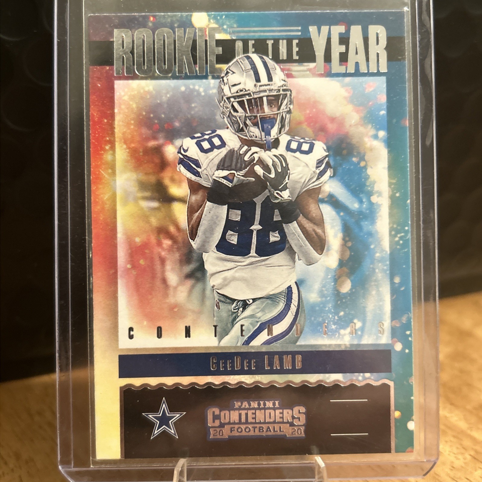 2020 Panini Contenders - Rookie of the Year Contenders CeeDee Lamb #RY-CDL (RC)