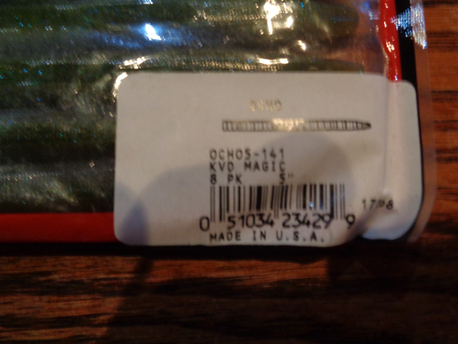 Strike King KVD Perfect Plastics Ocho, Twelve 5" 8 Packs, Twelve Colors, New - Image 11