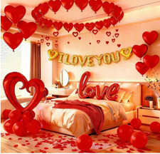 Happy Valentines Day Decorations Balloons, Be My Valentines Balloons Decor, San