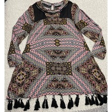 MINKPINK Women's Size Small Techno Tribe Mini Dress Multicolor