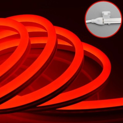 110V 120leds/m Led Neon Rope Lights Outdoor Waterproof Neon Strip Tube + US Plug