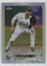 2022 Topps Chrome Refractor Jed Lowrie #140 09j5
