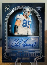 Chad Hennings 2025 Panini Silhouette Framed Signatures Auto #/199 Cowboys