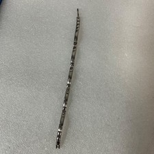 Magnetic Therapy Bracelet Stainless Steel Link Unisex 7.5" Missing 2 Magnets