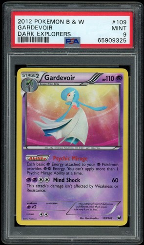 Gardevoir graded PSA 9 for sale on eBay
