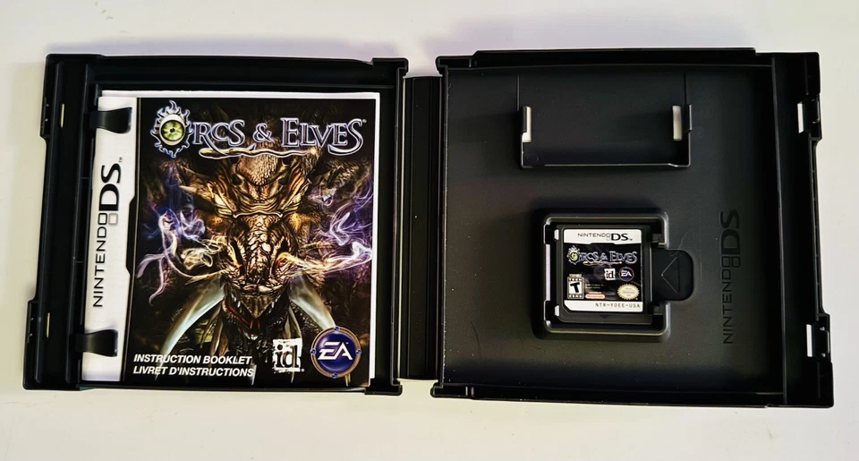 Orcs and Elves Nintendo DS 2007 Fantasy CIB con manual Foto 2 de 4