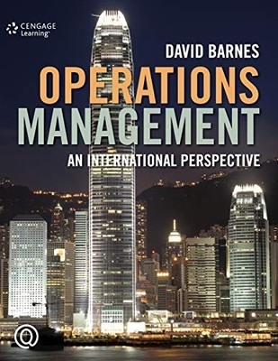 Operations Management: An International Perspective by David Barnes 1844805344