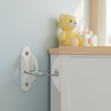 10 Pack Heavy-Duty Furniture Anchors for Baby Proofing  Earthquake Safety