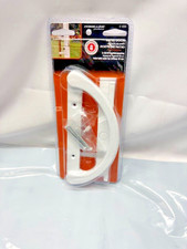 Prime-Line C 1225 Sliding Patio Door Handle Lock White Mortise Style 3-15/16 New