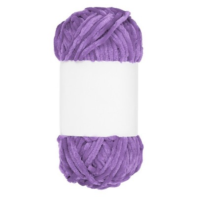 Samt Raupe Garn für Haken Abdeckung, 87,5 Yds/80m (Dark Purple)