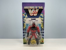 Kane SIGNED   AUTOGRAPHED    Masters Of The WWE Universe    Kane Figure Mattel 2020