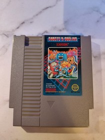 Ghosts 'N Goblins (Nintendo NES, 1986) Game Cartridge & Manual - Tested