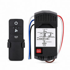Universal Ceiling Fan Remote Control Kit,Replacement Remote for Ceiling Fans
