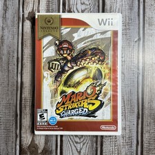 Mario Strikers Charged Nintendo Wii, 2007 Case Only No Game