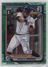 2024 Bowman Chrome Prospects Lunar Glow Refractor Enrique Jimenez #BCP-31 1g6j
