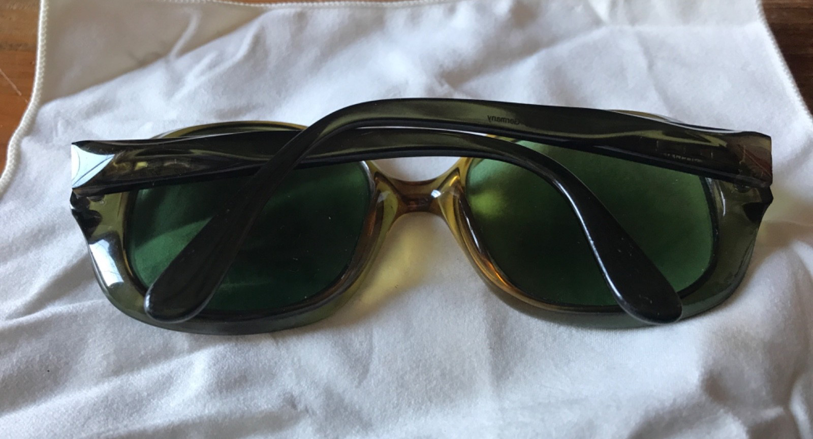1970s MARWITZ translucent tortoise SUNGLASSES Ger… - image 9