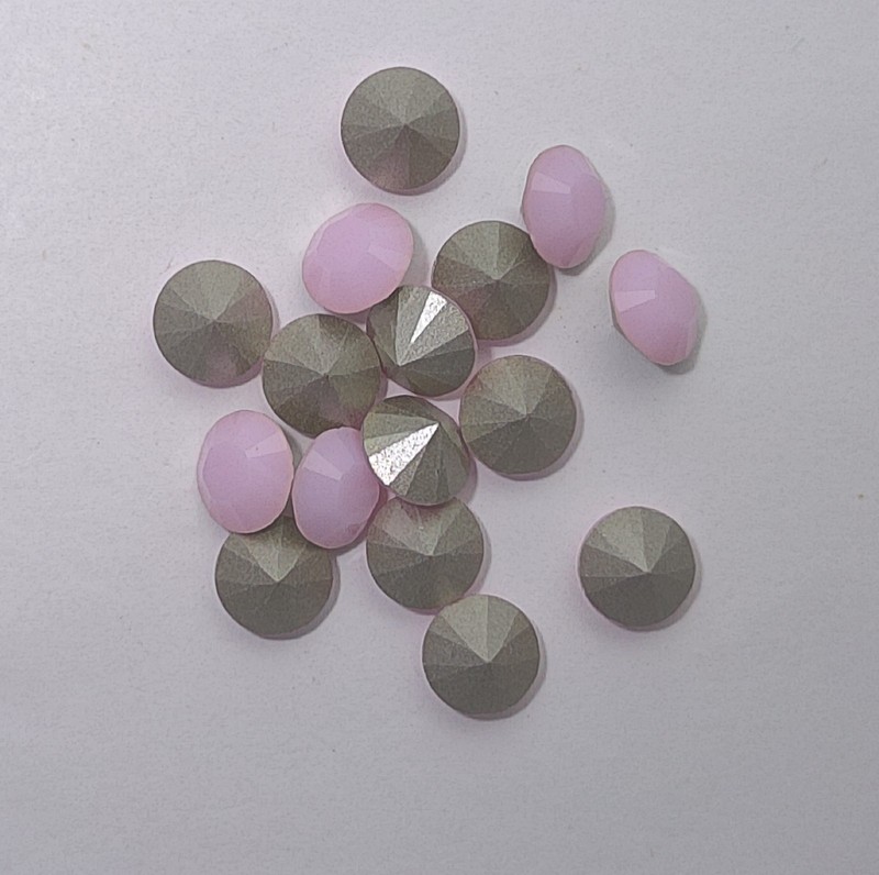 24 PCS  SWAROVSKI ART # 1088  39SS (8MM) ROSE ALABASTER