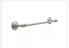 Delta Greenwich II 18 in. Wall Mount Towel Bar Bath Hardware Accessory in Brushe