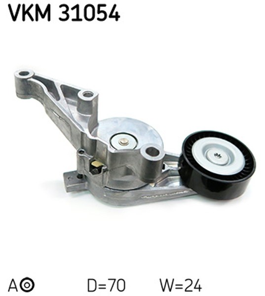 Riemenspanner Keilrippenriemen SKF VKM 31054 FüR Audi Skoda VW Seat EOS Caddy A3-image