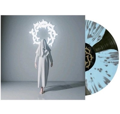 BAD OMENS Finding God Before God Finds Me DELUXE Black Ice & Baby Blue Spinner