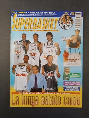 SUPERBASKET Magazine The Long Hot Summer No. 28 (2000) Mattioli and Tanjevic