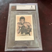 1964 Dutch Gum #57 Floyd Patterson BVG 5 “Cream Back” HEAVYWEIGHT CHAMP HOF RARE