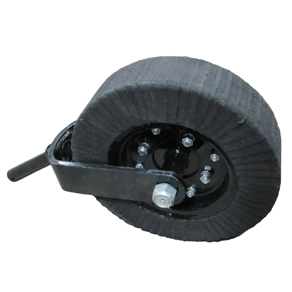Tail Wheel Assembly 1-1/4 in Shank 15 in Laminated Tire Fits Bush Hog