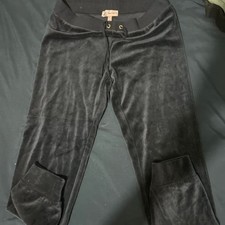 Size s juicy couture dark blue velour sweatpants
