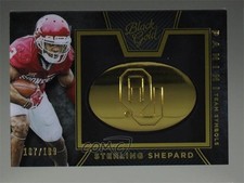2016 Panini Black Gold Collegiate Team Symbols 107/199 Sterling Shepard #6 2r7